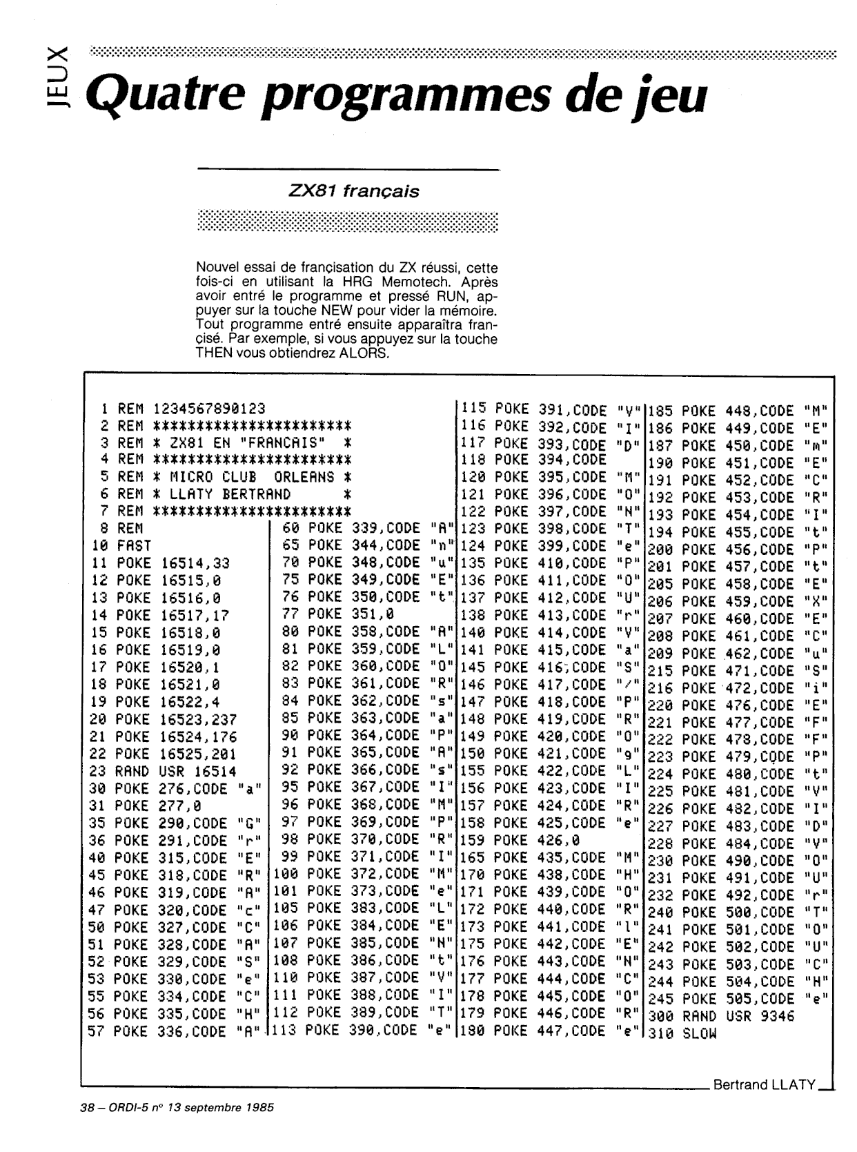 Memotech HRG: ROM mirroring! - Sinclair ZX80 / ZX81 / Z88 Forums